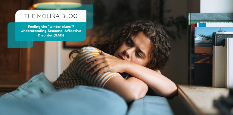 woman resting on couch